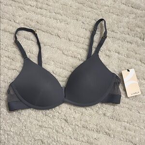 Lively Charcoal Bra